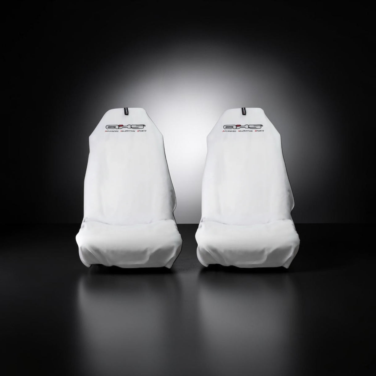 Classic Pearl White Universal AXS Slip-On's - Also fit Recaro & Bride Seats