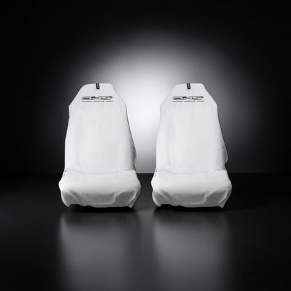 Classic Pearl White Universal AXS Slip-On's - Also fit Recaro & Bride Seats