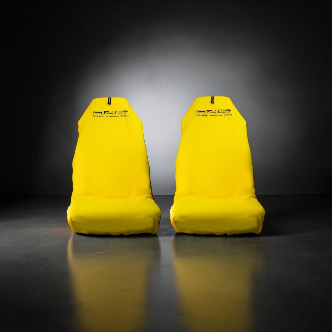 Classic Yellow Universal AXS Slip-On's - Also fit Recaro & Bride Seats