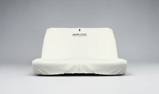 Arctic White AXS Universal 2 Piece Rear Car Seat Cover set