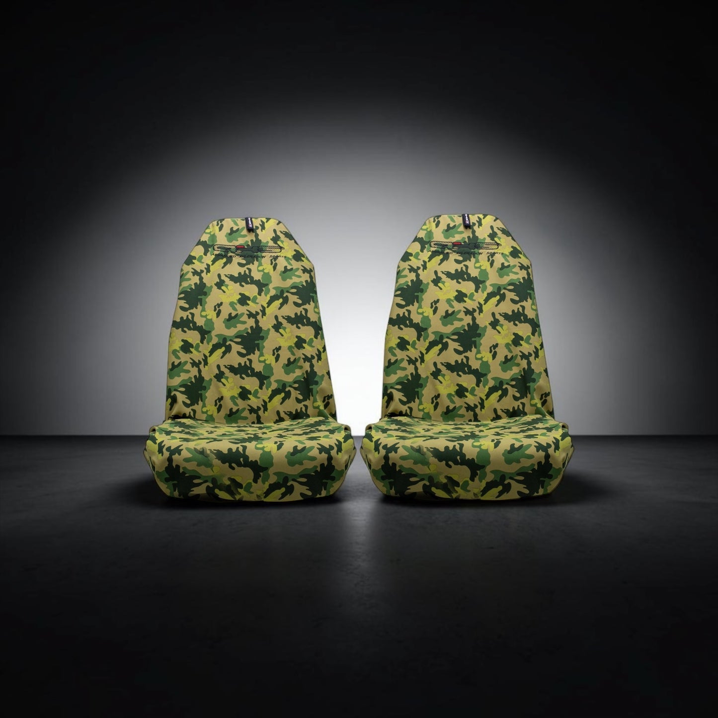 Camouflage AXS Slip-On's Also fit Larger Seats