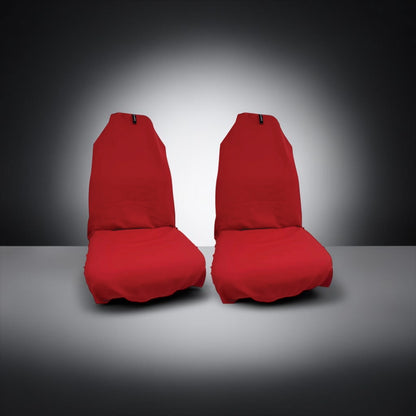 Plain AXS Red Universal AXS Slip-On's - Also fit Recaro & Bride Seats