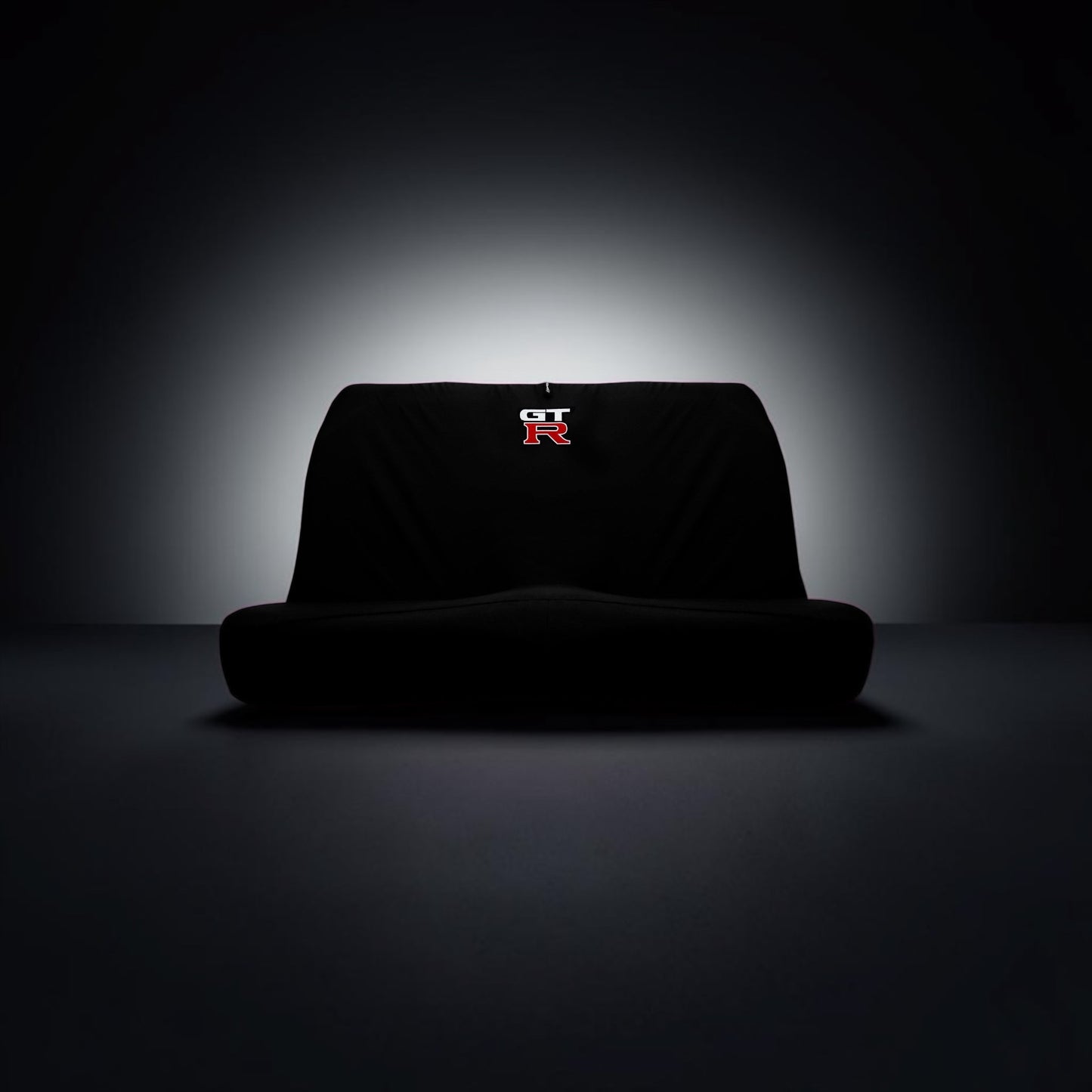 Black GTR 2 Piece Rear Bench