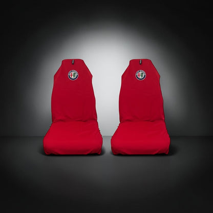 Pair Red Alfa Romeo Slip-on’s