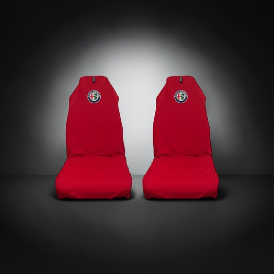 Pair Red Alfa Romeo Slip-on’s
