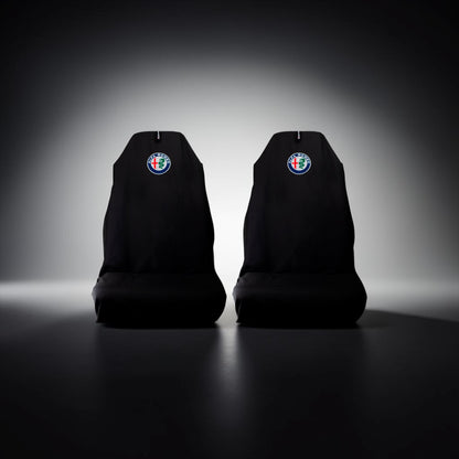 Black Alfa Romeo Slip-on’s