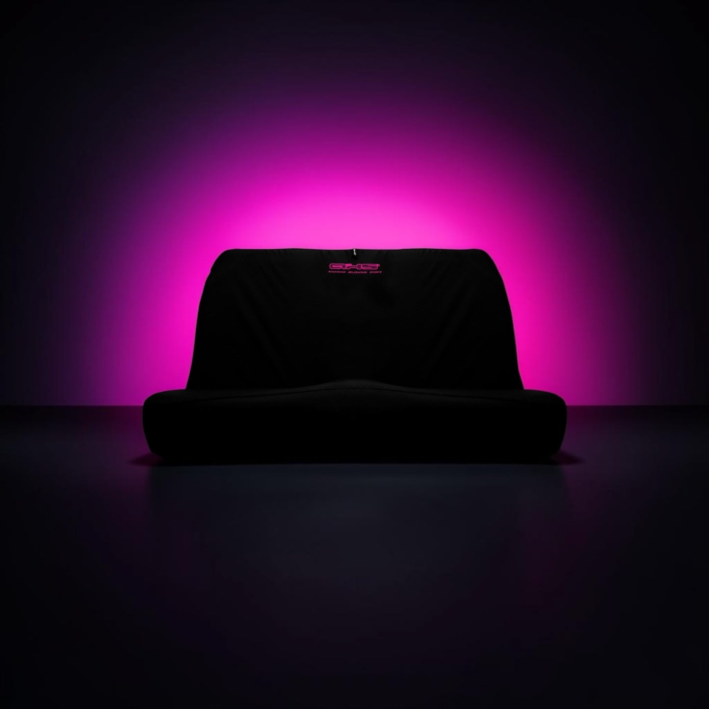 Neon Hot Pink on Black Universal AXS Slip-On's - Also fit Recaro & Bride Seats