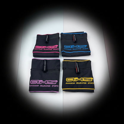 Black on Black AXS Gym bench-Beach-Car Seat Towel (L)