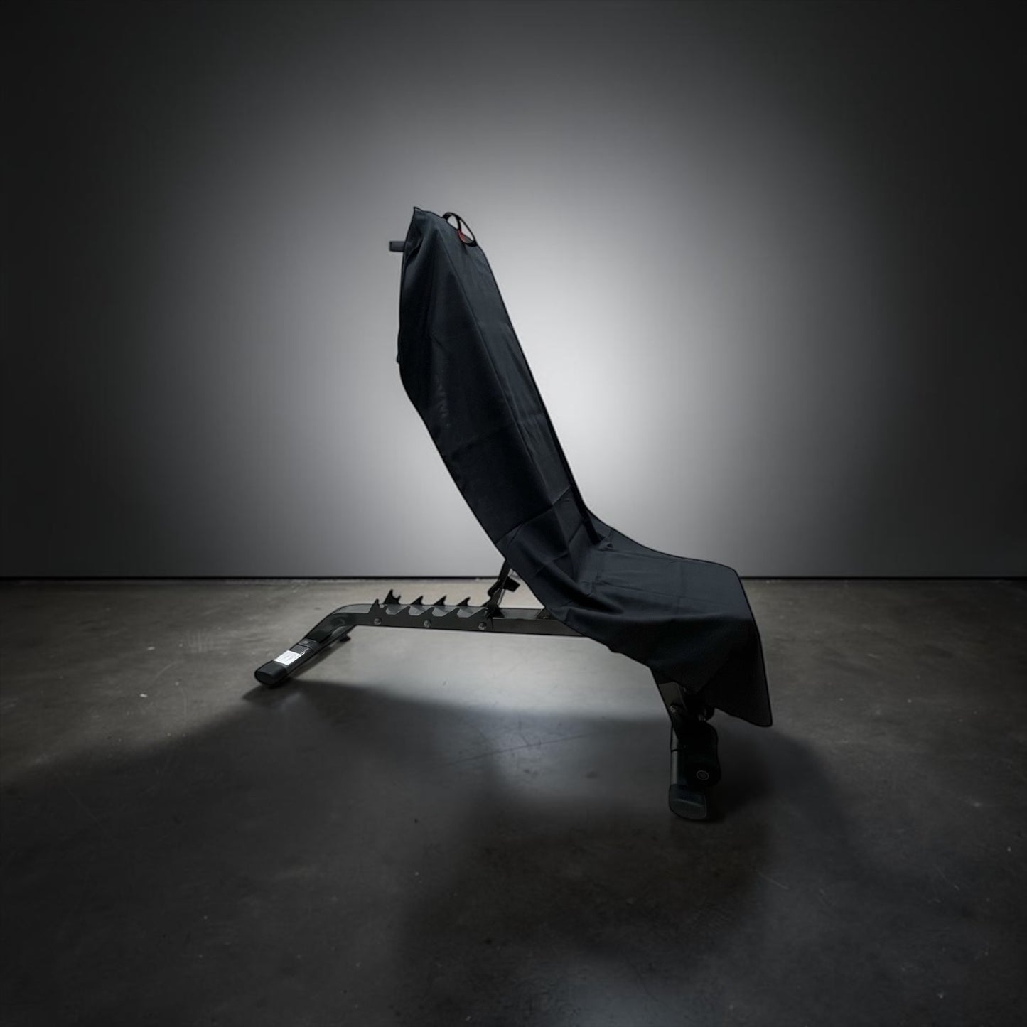 Black on Black AXS Gym bench-Beach-Car Seat Towel (L)