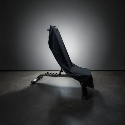 Black on Black AXS Gym bench-Beach-Car Seat Towel (L)