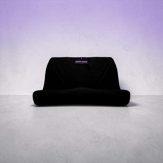 AXS Purple on Black Universal Rear Bench