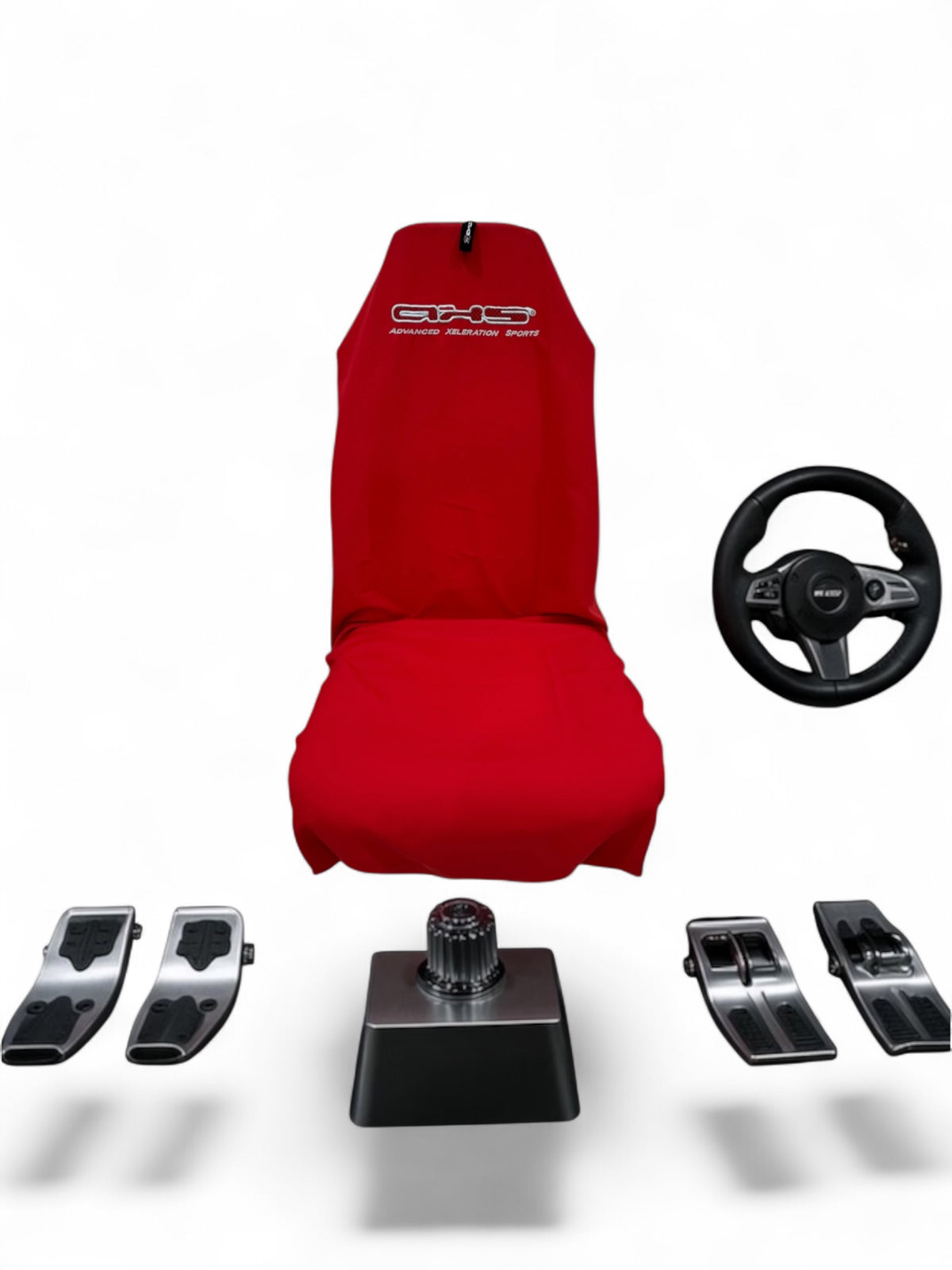 Classic Red Universal AXS Slip-On's - Also fit Recaro & Bride Seats