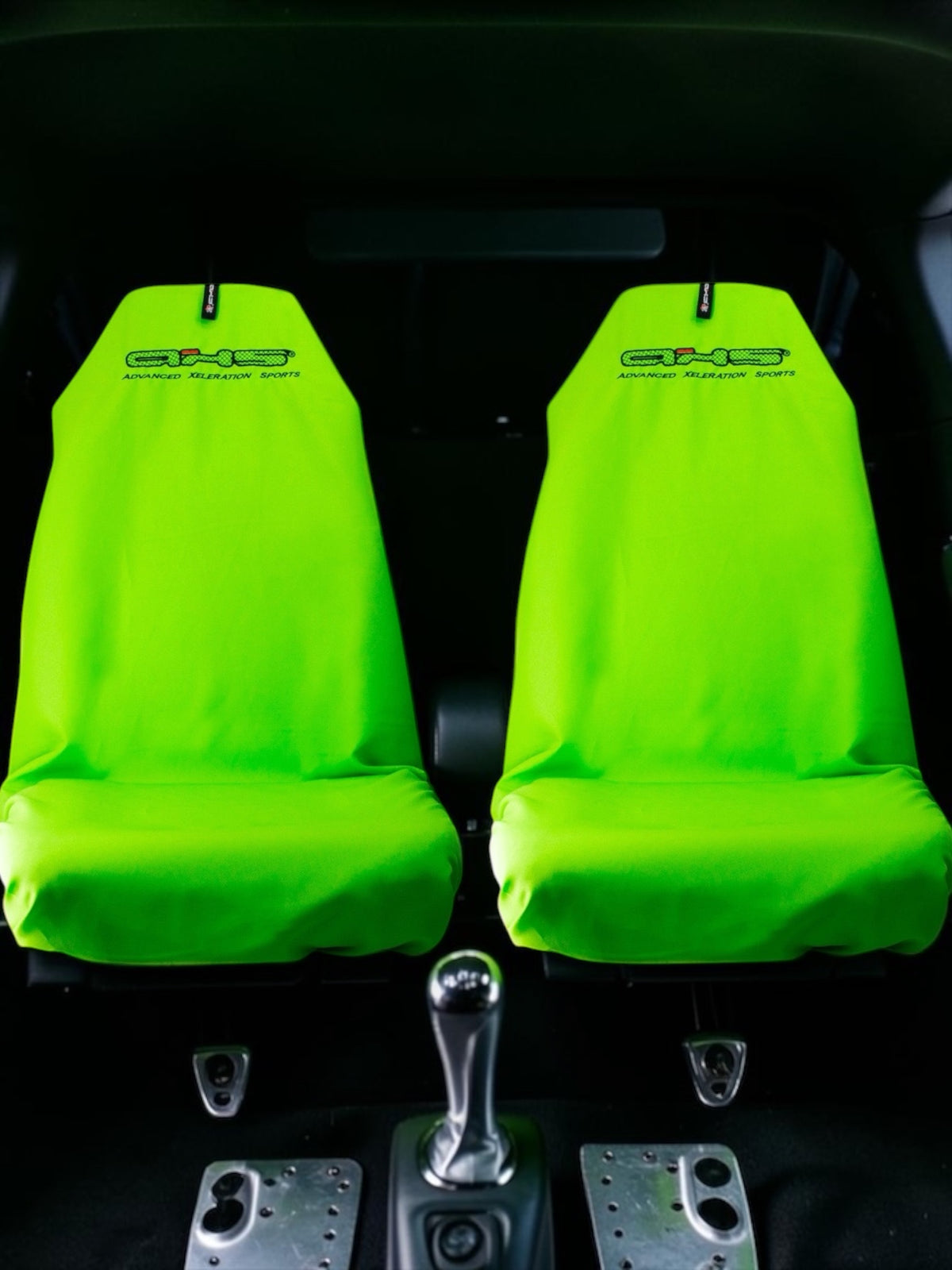 Viper Green Universal AXS Slip-On's - Also fit Recaro & Bride Seats