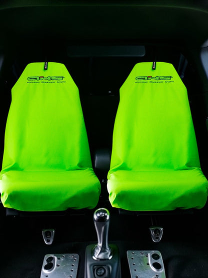 Viper Green Universal AXS Slip-On's - Also fit Recaro & Bride Seats