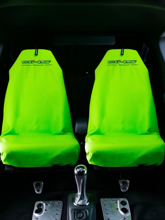 Viper Green Universal AXS Slip-On's - Also fit Recaro & Bride Seats