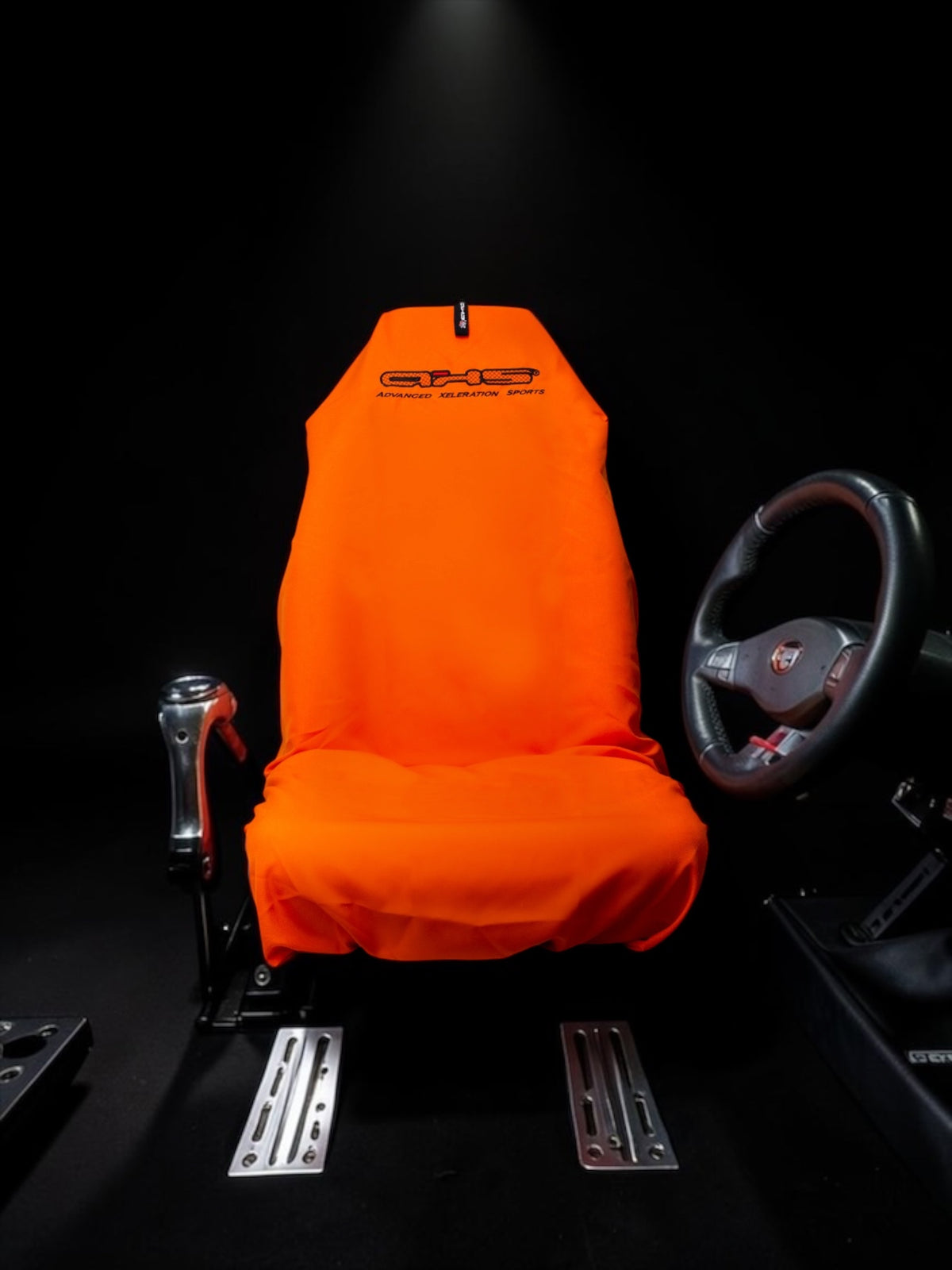 Bright Orange Universal AXS Slip-On's - Also fit Recaro & Bride Seats