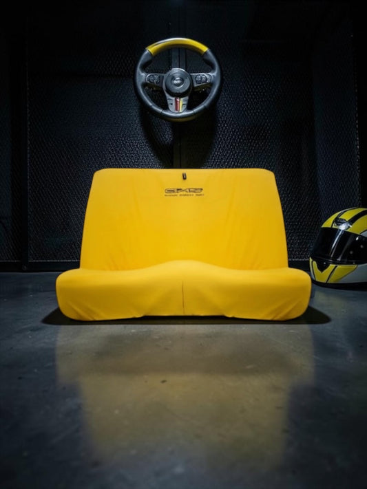 Classic Yellow AXS Universal 2 Pce Rear Bench Slip on
