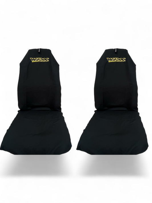 Gold on Black WRX Universal AXS Slip-On's - Also fit Recaro & Bride Seats