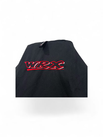 Red on Black WRX Universal AXS Slip-On's - Also fit Recaro & Bride Seats