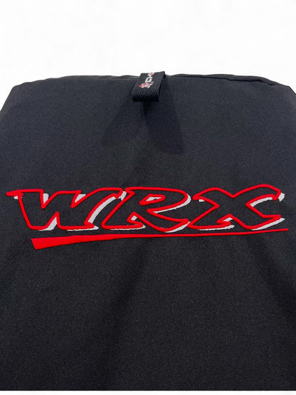 Red on Black WRX Universal AXS Slip-On's - Also fit Recaro & Bride Seats