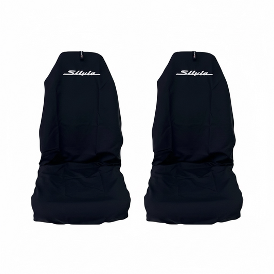 Pair Black SILVIA Pro Sports Seat Covers