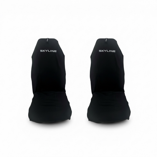 Pair Black SKYLINE Pro Sports Seat Covers