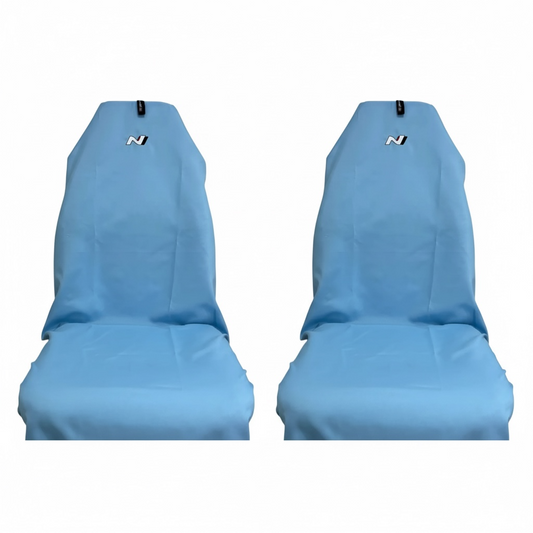 Superior Pair Hyundai N1 Blue Pro Sports Seat Covers 🇦🇺