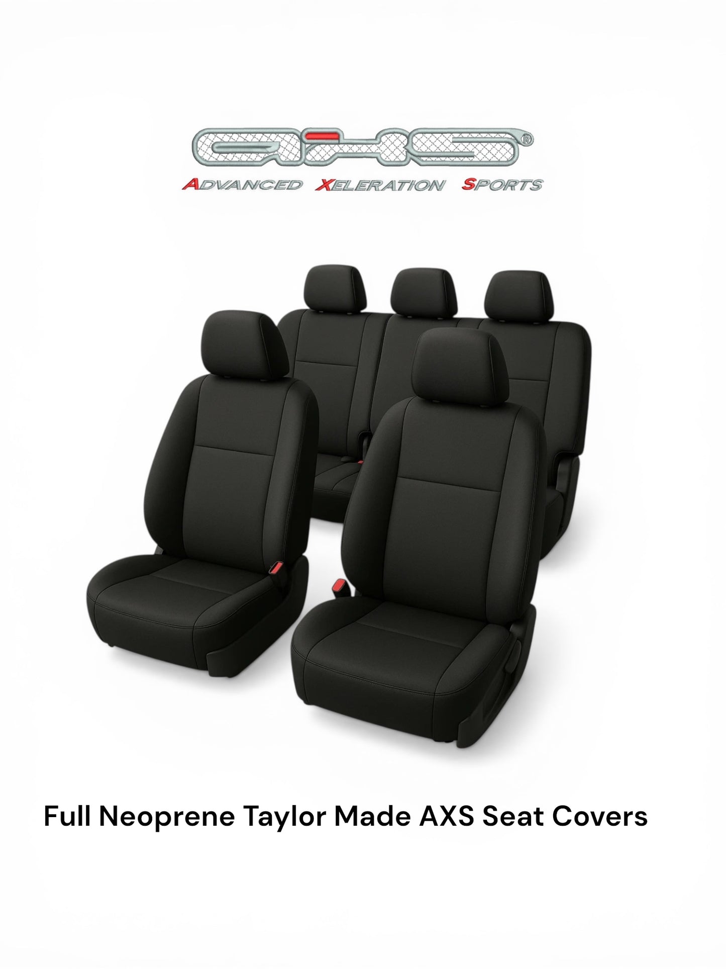 Superior quality Fully Taylor Made AXS Neoprene Ford Ranger Next Gen Seat Covers