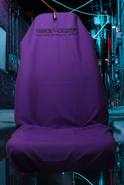 🇦🇺 Hand Made Deep Purple AXS Pro Sports Slip On Seat Covers