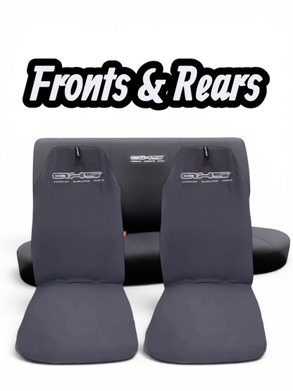 🇦🇺 Hand Made Classic Mid Grey Genuine AXS Slip On Pro Sports Seat Covers
