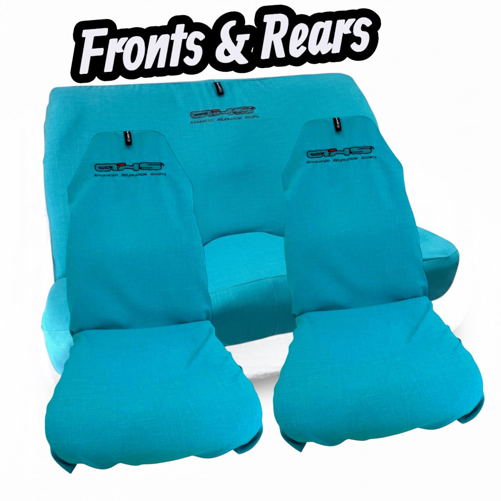 TIFFANY Blue AXS Universal Rear Car Seat Cover Set 🇦🇺