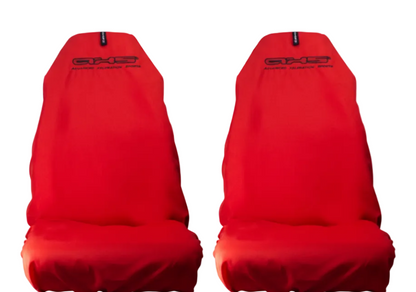 🇦🇺 Hand Made Classic Red AXS Pro Sports Slip On Seat Covers