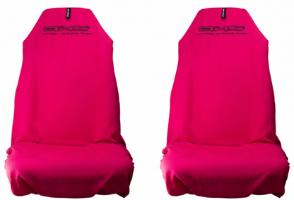 🇦🇺 Hand made AXS Classic Hot Pink Slip On Pro Sports Seat Covers