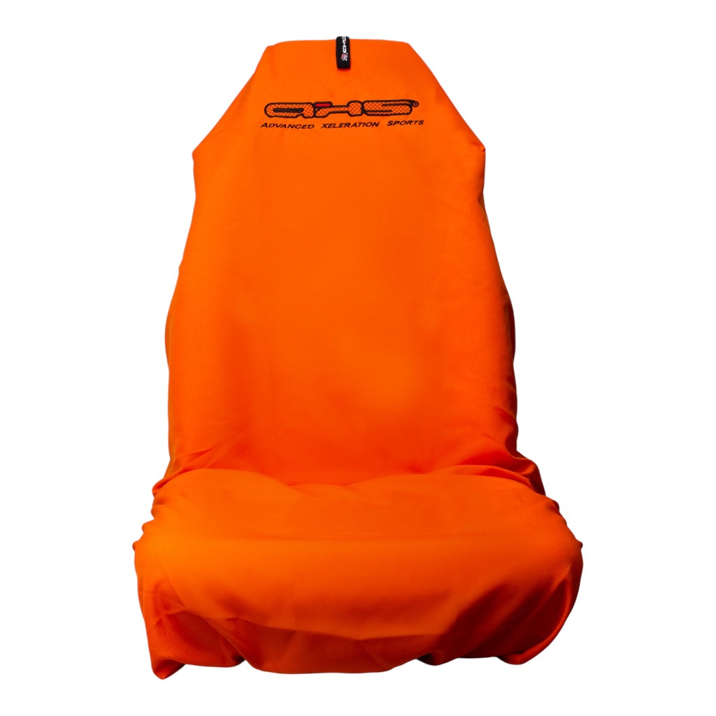 🇦🇺 Hand Made Classic Bright Orange AXS Pro Sports Slip On Seat Covers