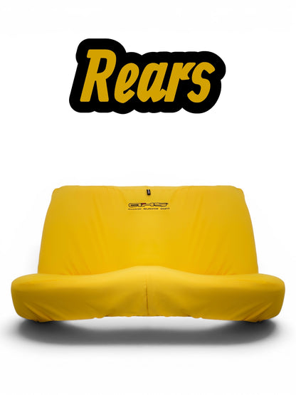 🇦🇺 Hand Made Classic Yellow AXS Pro Sports Slip On Seat Covers