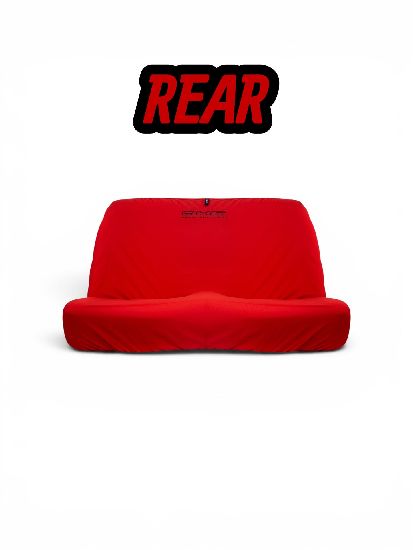 🇦🇺 Hand Made Classic Red AXS Pro Sports Slip On Seat Covers