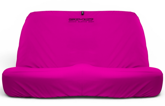 🇦🇺 Hand Made Hot Pink AXS Universal Rear Bench Car Seat Cover Set