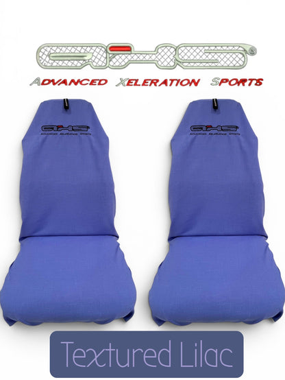 🇦🇺 Hand Made Textured Lilac AXS Pro Sports Sip On Seat Covers