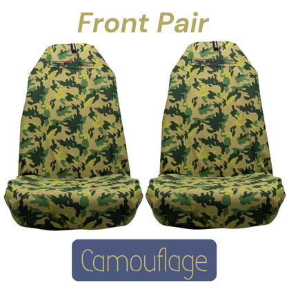 🇦🇺 Hand Made Camouflage Classic AXS Pro Sports Slip On Seat Covers 🇦🇺