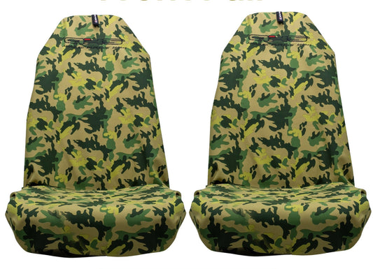 🇦🇺 Hand Made Camouflage Classic AXS Pro Sports Slip On Seat Covers 🇦🇺