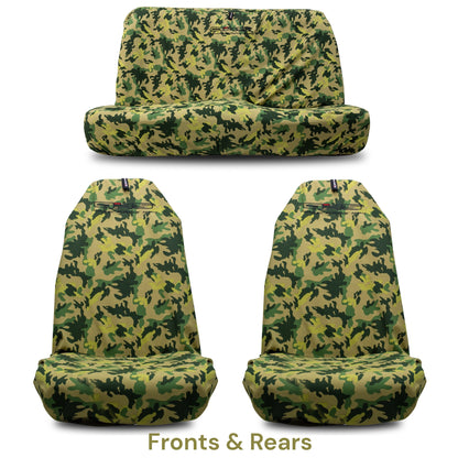 🇦🇺 Hand Made Camouflage Classic AXS Pro Sports Slip On Seat Covers 🇦🇺