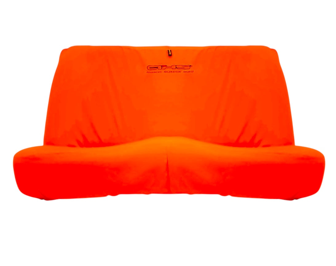 🇦🇺 Hand Made Classic Bright Orange AXS Pro Sports Slip On Seat Covers