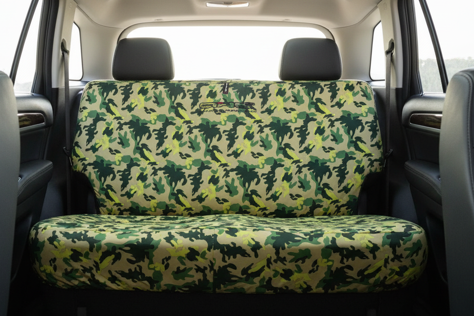Camouflage AXS 2 Pce Universal Rear Bench