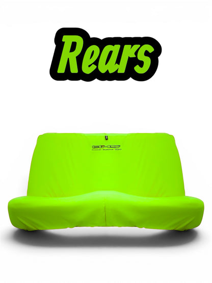 Viper Green Universal AXS Slip-On's - Also fit Recaro & Bride Seats