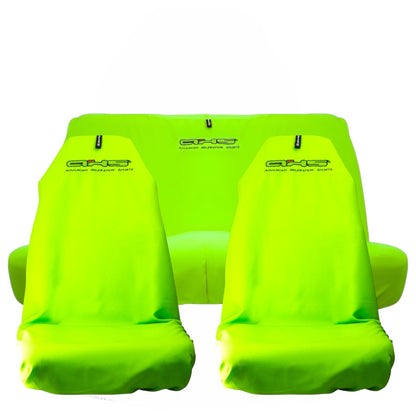 Viper Green Universal AXS Slip-On's - Also fit Recaro & Bride Seats