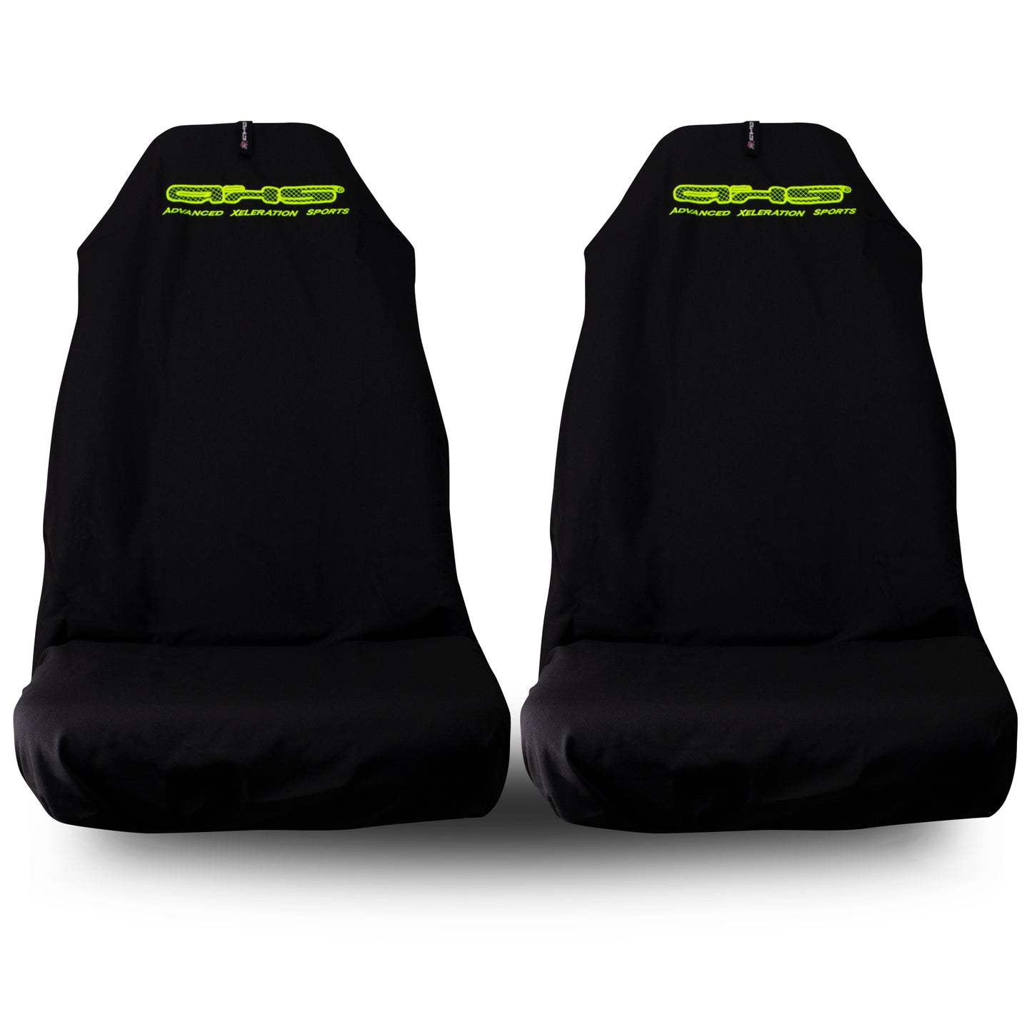🇦🇺 Hand Made Fluro Yellow on Classic Black AXS Pro Sports Recaro & Bride Seat Covers
