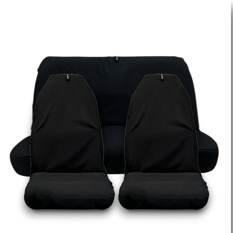 Plain Black AXS Universal AXS Slip-On's - Also fit Recaro & Bride Seats