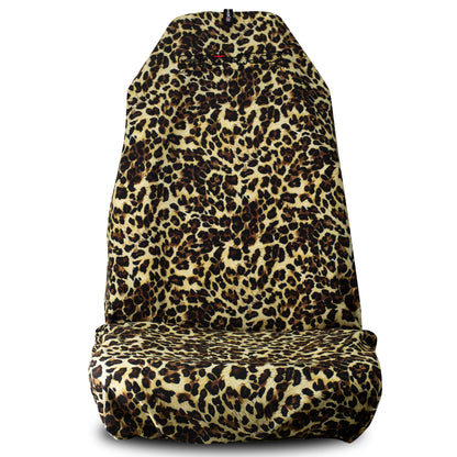 🇦🇺 Hand Made Leopard Print Classic AXS Pro Sports Slip On Seat Covers 🇦🇺