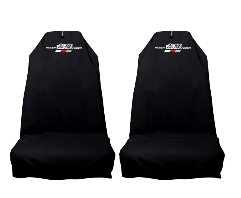 🇦🇺 Pair Hand Made Black MUGEN Pro Sports Recaro & Bucket Seat Covers