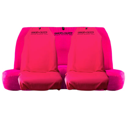 🇦🇺 Hand made AXS Classic Hot Pink Slip On Pro Sports Seat Covers